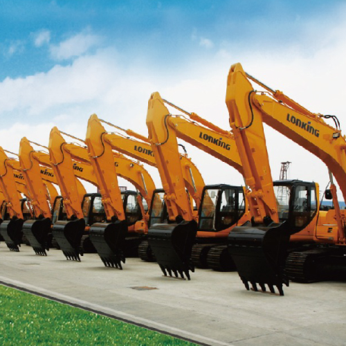 Lineup of Lonking Construction Machinery