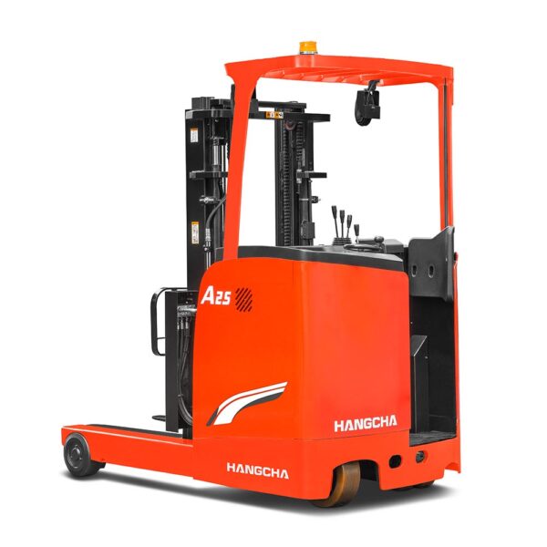 Hangcha A Series Stand-On Lithium-ion Battery Reach Truck